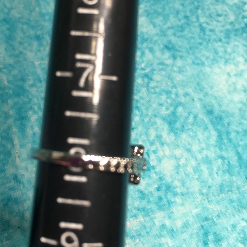 Simulated Diamond Cocktail Ring - image 7